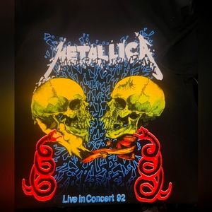Metallica 1992 concert t-shirt size small